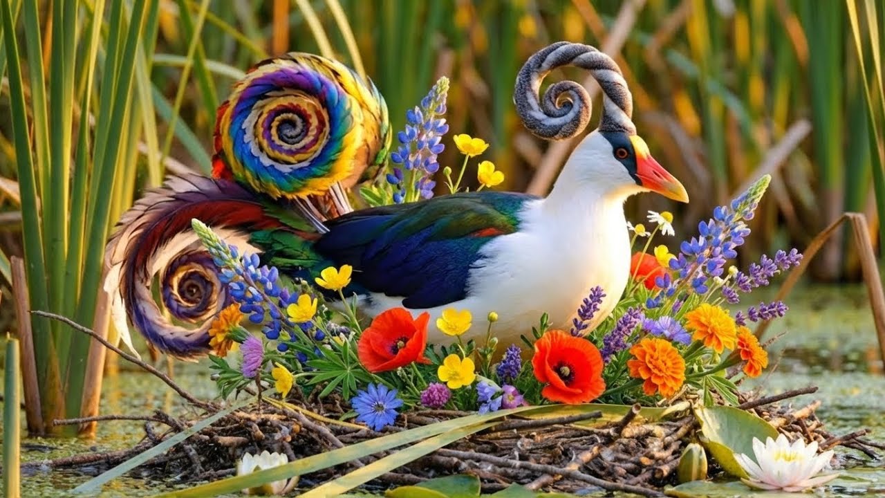 Healing Amazon Birds & Water Flow 🌿🐦💧 | Relaxing Nature 