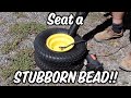 Don't Seat a Stubborn Bead this way!