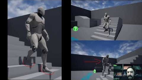 UE4: simple foot placement algorithm