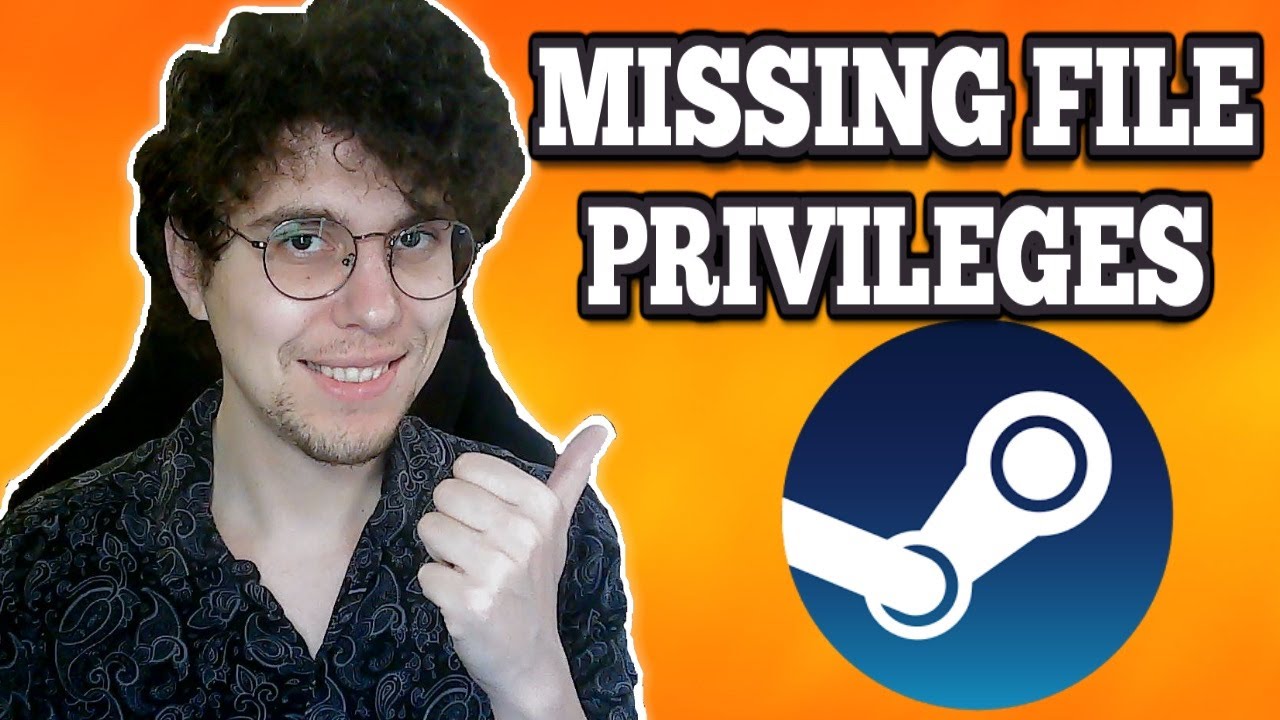 How To Fix Steam Missing File Privileges YouTube