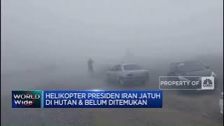 Helikopter Presiden Iran Jatuh Di Hutan & Belum Ditemukan