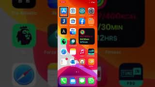 iOS 14 with VoiceOver - Changing the default web browser and email apps screenshot 2