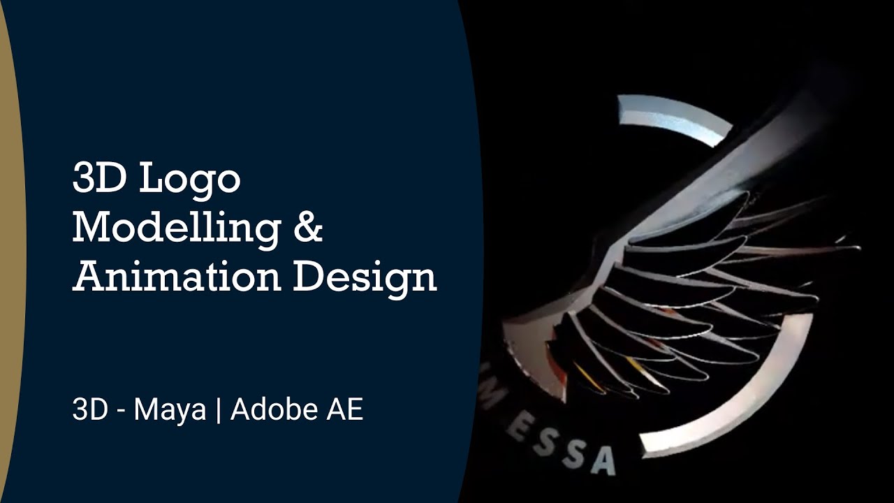 3D Logo Modelling & Animation Design