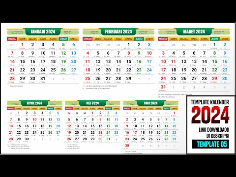 Kalender 2024 Lengkap Dengan Hari Libur Nasional (Master)