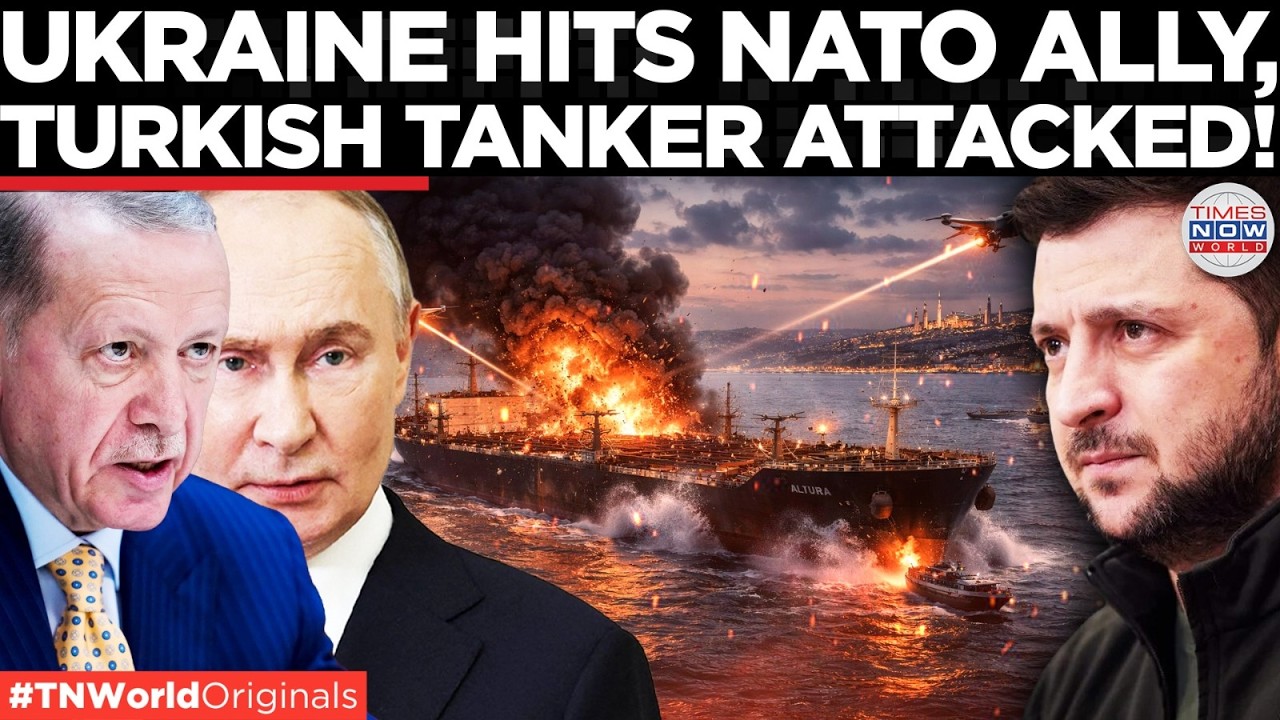 ESCALATION: Ukraine Strikes Turkish-Operated Russian Oil Tanker Near NATO Waters