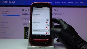 How to Customize Charging Sounds in KYOCERA Torque G03 – Turn On / Off Charging Sounds