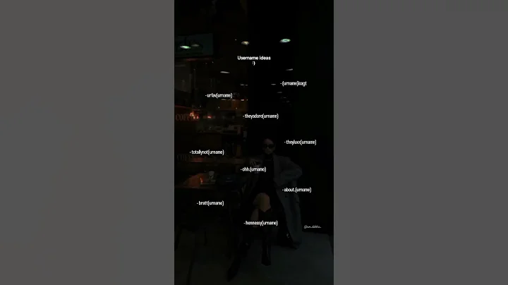 username ideas 🦋
