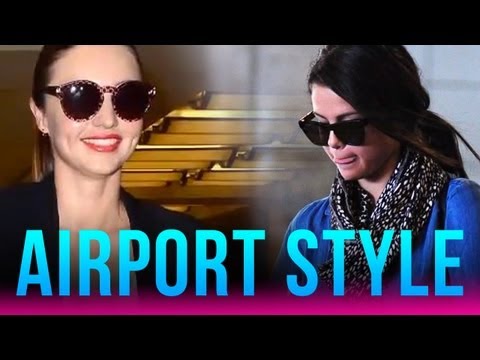 beautycon Celebrity Airport Trends: Selena Gomez, Miranda Kerr & Ashley Greene!