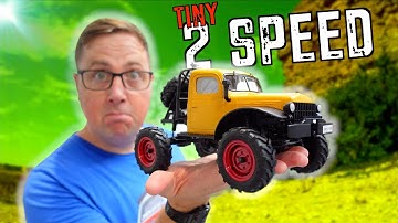 A 2 Speed Mini Crawler like no other!  -  FCX24