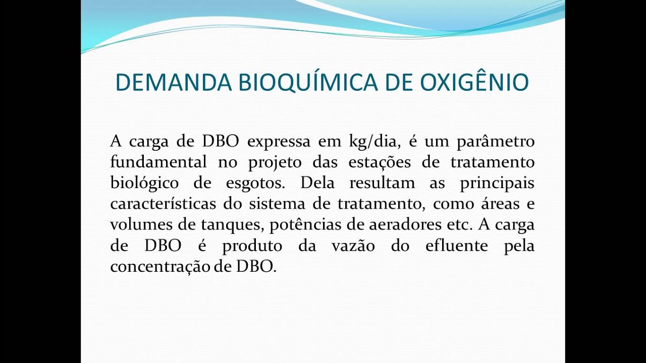 QUESTÃO AMBIENTAL - DEMANDA BIOQUÍMICA DE OXIGÊNIO - YouTube
