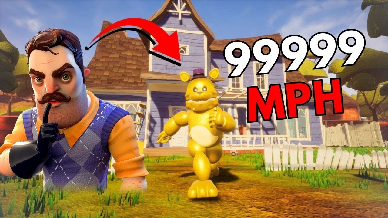 HELLO NEIGHBOR/ EL VECINO SE TRANSFORMA EN EL PEOR FREDBEAR🤯