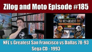 NFLs Greatest San Francisco vs Dallas 1978-1993 (Sega CD) - Zilog and Moto #185