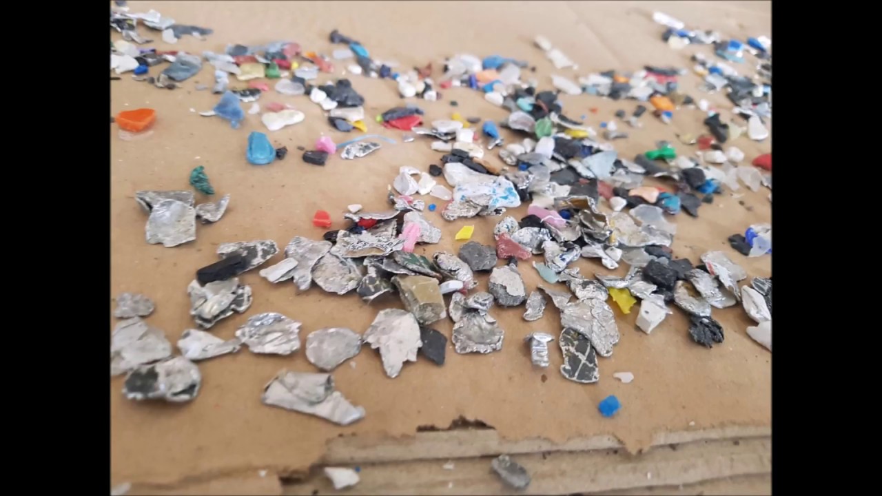 Separatore dei Metalli Non Ferrosi - trattamento plastica macinata