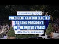 On This Day: President Clinton&#39;s 1992 Election Night Victory