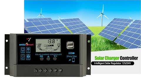 amiciSmart Solar Charger Controller An Intelligent Battery Regulator for Solar Panel