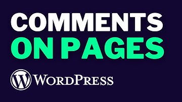 How to Enable Comments on WordPress Pages (2025)