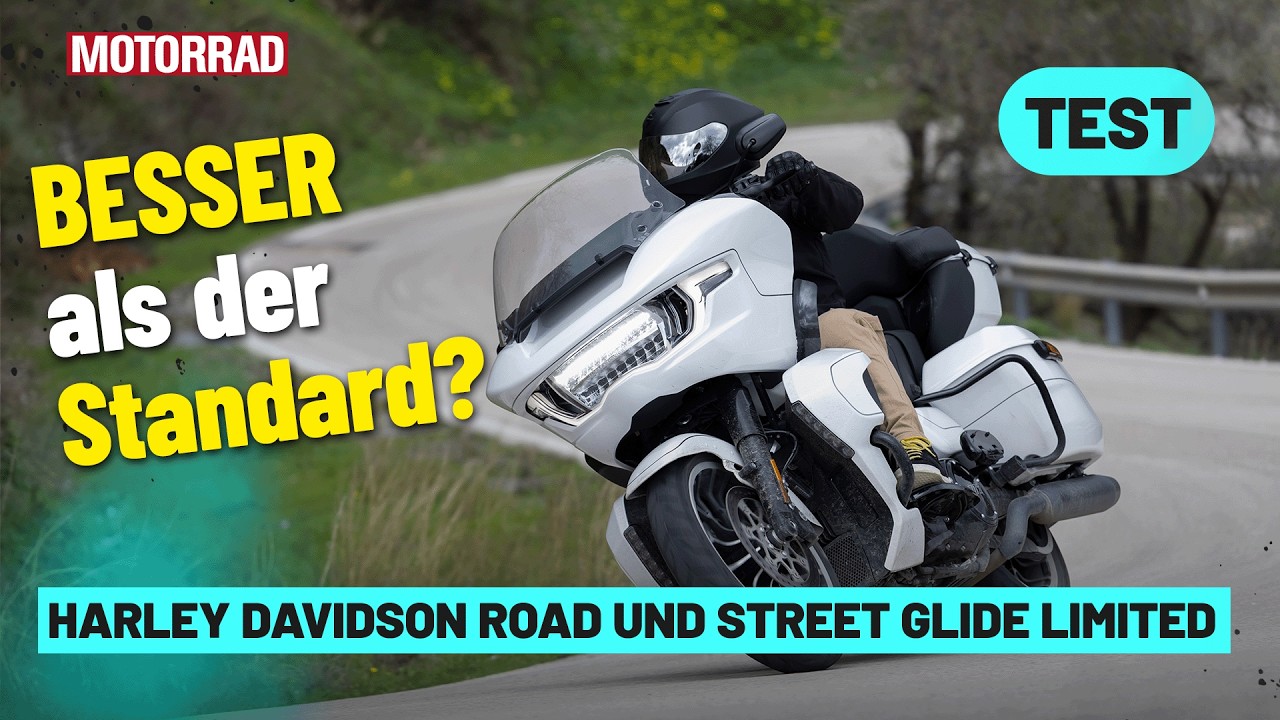 Harley-Davidson Touring 2026: Street Glide & Road Glide Limited im Test