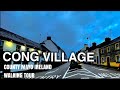 Cong village county mayo ireland walking tour 4k