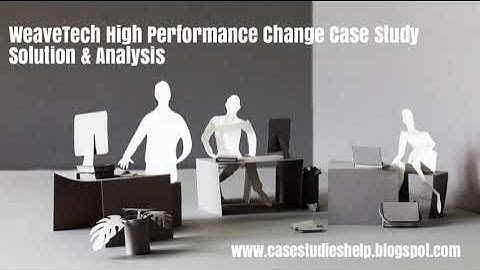WeaveTech High Performance Change Harvard Case Study Solution & Online Case Analysis