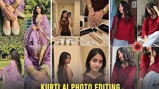 Instagram Trending Kurti Ai Photo Editing | 4 Layer Photo Editing Prompt