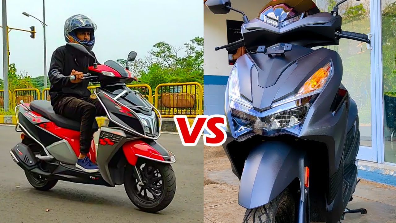 Honda Grazia 125 vs TVS Ntorq Race Edition 125 in Hindi Full