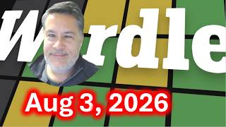 Art Plays Wordle For Monday August 3