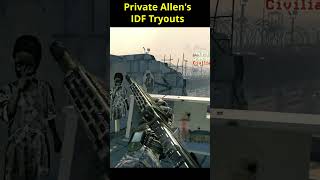Pvt. Allen joins the IDF #callofduty #cod  #gaming #clips #modernwarfare #modernwarfare2 #mw2