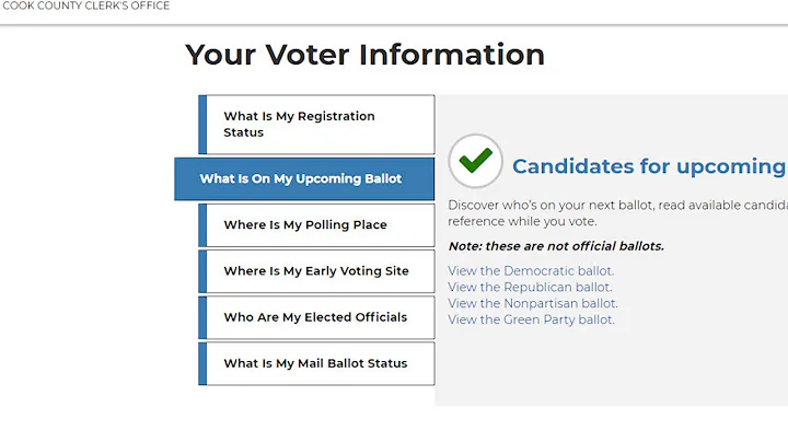 Voter Information Tool