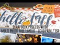 Scrapbook Process Video - Multi Photo Fall Layout / The Scraproom / Echo Park