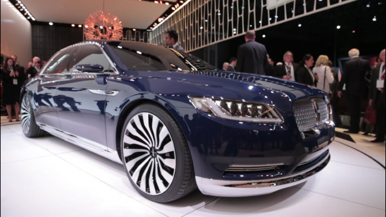Lincoln Continental Concept 2017 New York Auto Show You