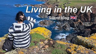 🇬🇧ENGLISH COUNTRYSIDE Vlog, Life in an English Village in Cornwall, Muddy Hiking I Silent Vlog