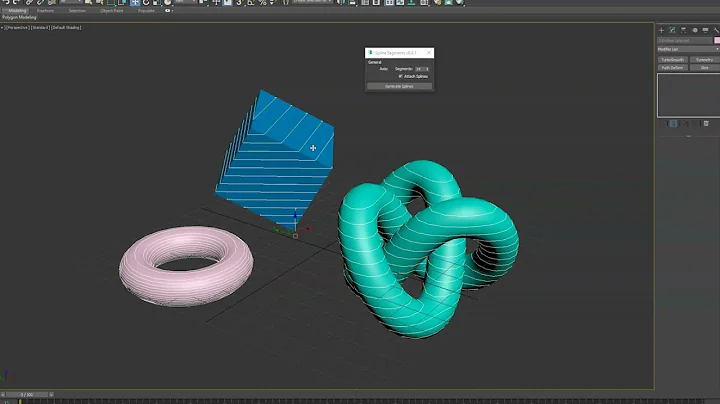 Spline Segments - 3ds Max Plugin