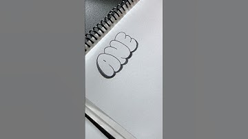 Ane in bubble letters!😍 #fyp #names #satisfyling #foryoupage #art #drawing