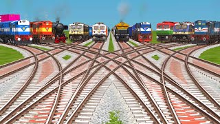 10 indian express🛜 train simulator crossing game Indian Railroad | Train Simulator Classic screenshot 4