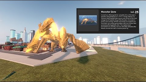 How Strong is LEVEL 25 MZ? - Roblox Kaiju Universe