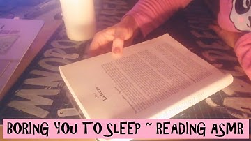 Boring You To Sleep ASMR - Reading about Signwriting Soft Spoken