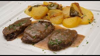 Carrilleras de ternera con patatas a lo pobre  Cocina Abierta de Karlos Arguiñano