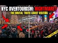OVERTOURISM in NYC Christmas Walk 4K Rockefeller Center Christmas Tree 2025 to Bryant Park