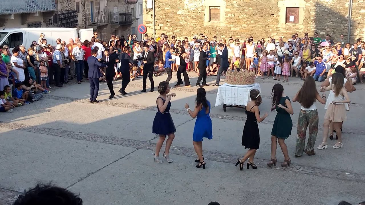 Baile de La Rosca quintos 2015 Vilvestre