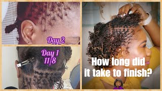 Should You Do Your Own DIY Sisterlocks / Microlocs? // How Does It Take To Install Microlocs ?