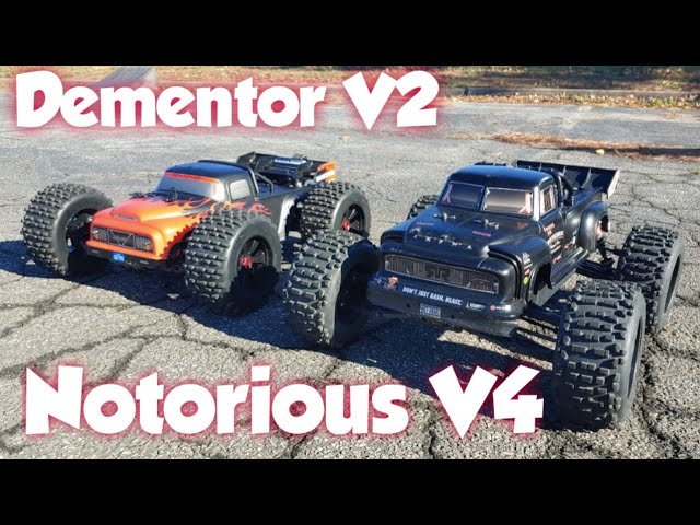 Arrma Notorious & Team Corally Dementor Test Runs 😁