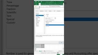How to convert numbers to currency on excel sheet shortvideos shorts youtubeshorts shortfeed