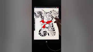 Cách thiết kế hình xăm trên procreate. Dạy học procreate cho người mới từ a - z.