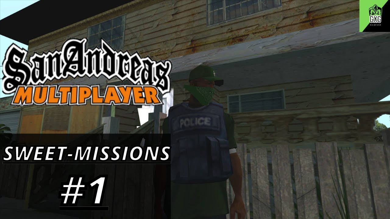 GTA San Andreas Multiplayer: Sweet Missions #1- Spraying tags at idlewood!