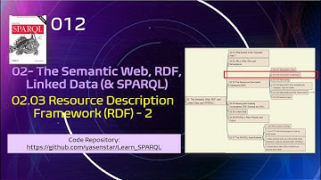 Learn SPARQL 012 - 02-03 RDF(2) Storing RDF in Databases