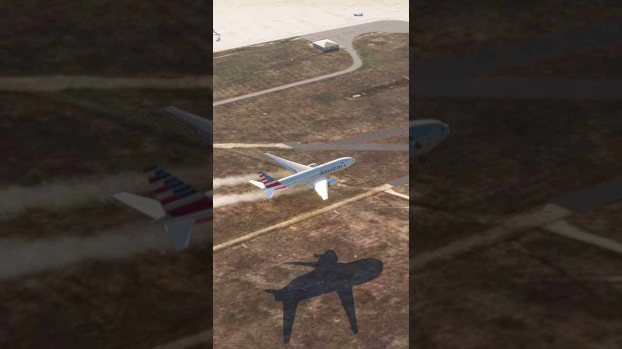 Аварийная посадка Боинга 777 American Air в аэропорту Антальи