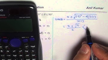 Solve Trigonometric Equation in Tan and Cot
