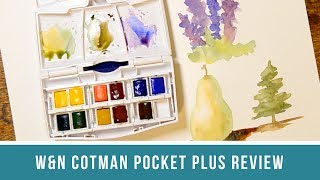 Cotman Watercolour Palette Pocket Set