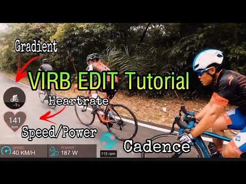 How To Put DATA OVERLAY ON MY CYCLING VIDEOS