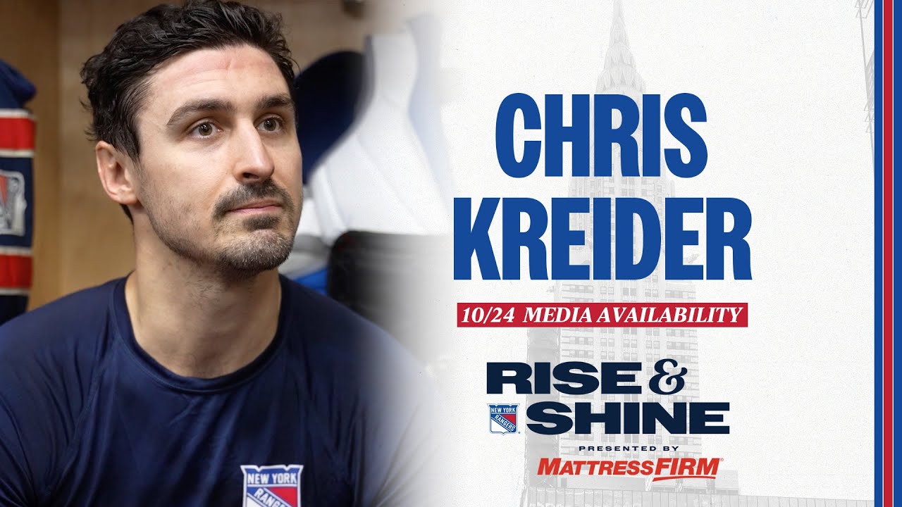 New York Rangers: Chris Kreider & Mika Zibanejad Postgame Media